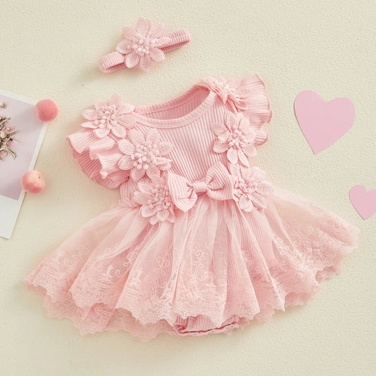 PRINCESS BLOSSOM DRESS - PINK